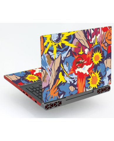 Dell Inspiron 15 7547  COMIC EXPLOSIONS Laptop Skin