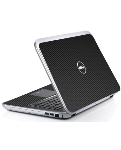 Dell Inspiron 15R BLACK CARBON FIBER Laptop Skin