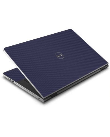Dell Inspiron 17 5000 Series  BLUE CARBON FIBER Laptop Skin