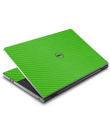 Dell Inspiron 17 5000 Series  GREEN CARBON FIBER Laptop Skin