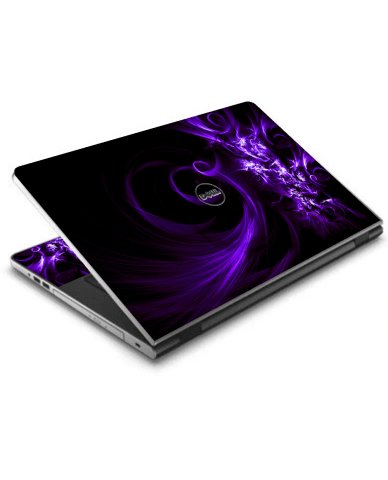 Dell Inspiron 17 5000 Series  PURPLE SPIRAL Laptop Skin