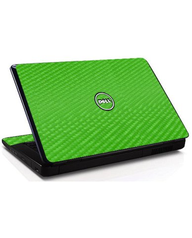 Dell Inspiron 15 1545  GREEN CARBON FIBER Laptop Skin