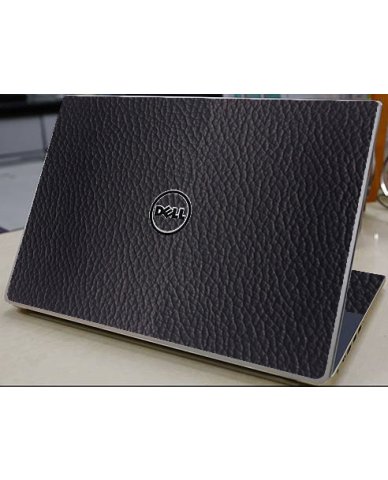 Dell Inspiron 15 7000 (P61F)  BLACK LEATHER Laptop Skin