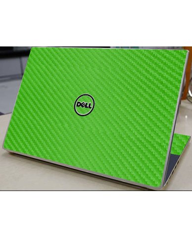 Dell Inspiron 15 7000 (P61F)  GREEN CARBON FIBER Laptop Skin