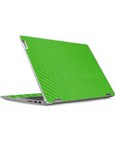 IdeaPad Flex 5 16ABR8 GREEN CARBON FIBER Laptop Skin