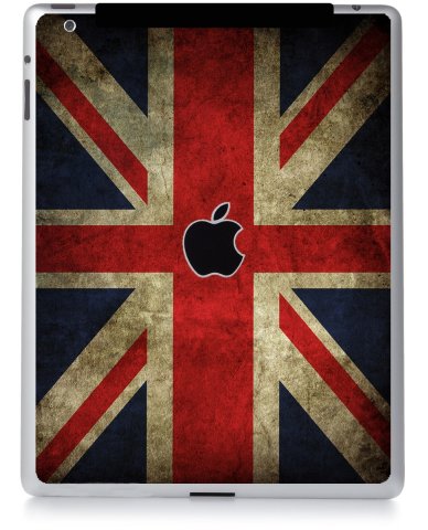 Apple iPad 3 A1430 (Wifi, Cell) BRITISH FLAG Laptop Skin