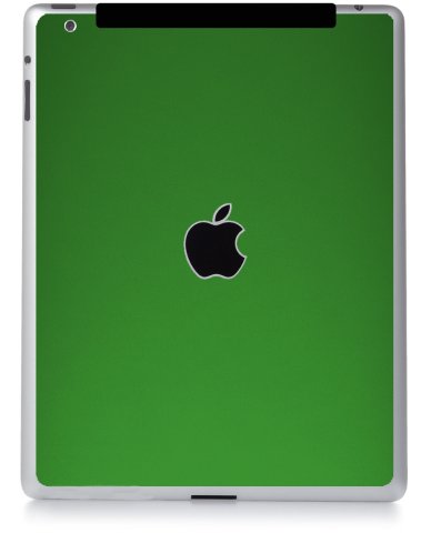 Apple iPad 3 A1430 (Wifi, Cell) CHROME GREEN Laptop Skin