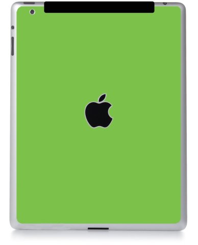 Apple iPad 3 A1430 (Wifi, Cell) GREEN Laptop Skin