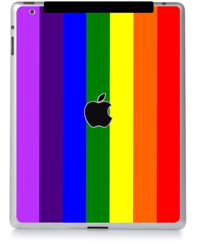 Apple iPad 3 A1430 (Wifi, Cell) PRIDE FLAG Laptop Skin