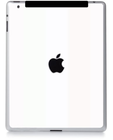 Apple iPad 3 A1430 (Wifi, Cell) WHITE Laptop Skin