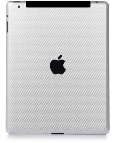 Apple iPad 3 A1430 (Wifi, Cell) WHITE CARBON FIBER