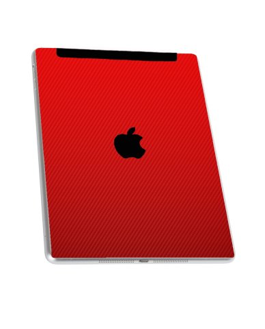 Apple iPad 1 A1337 (Wifi, 3G) RED CARBON FIBER Laptop Skin
