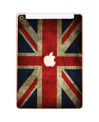 Apple iPad 7 (A2200) (A2198) (Wifi / Cell) BRITISH FLAG Laptop Skin