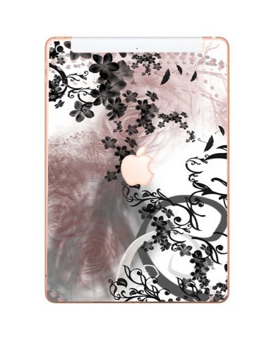 Apple iPad 7 (A2200) (A2198) (Wifi / Cell) FLOWERS AND UMBRELLAS Laptop Skin