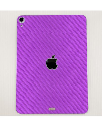 Apple iPad Air 10.9" 4th Gen. A2316   PURPLE CARBON FIBER Laptop Skin