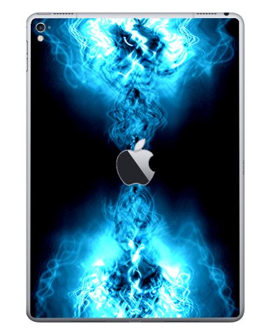 Apple iPad Pro 9.7" (Wifi, Cell) A1675    BLUE PLASMA Laptop Skin