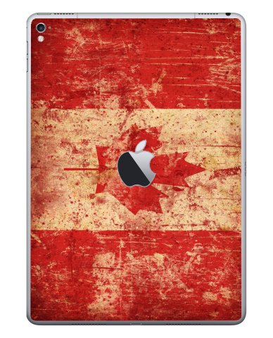 Apple iPad Pro 9.7" (Wifi, Cell) A1674    CANADIAN FLAG Laptop Skin