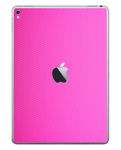 Apple iPad Pro 9.7" (Wifi, Cell) A1674    PINK CARBON FIBER Laptop Skin