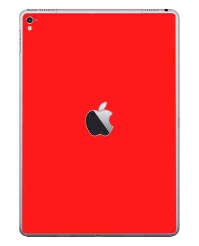 Apple iPad Pro 9.7" (Wifi, Cell) A1674    RED Laptop Skin