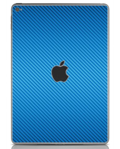 Apple iPad Mini 4 A1538 BLUE CARBON FIBER Laptop Skin