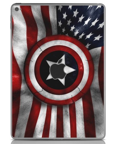 Apple iPad Mini 4 A1538 CAPTAIN AMERICA Laptop Skin