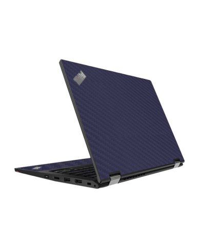 ThinkPad L13 YOGA G1 G2 BLUE CARBON FIBER Laptop Skin