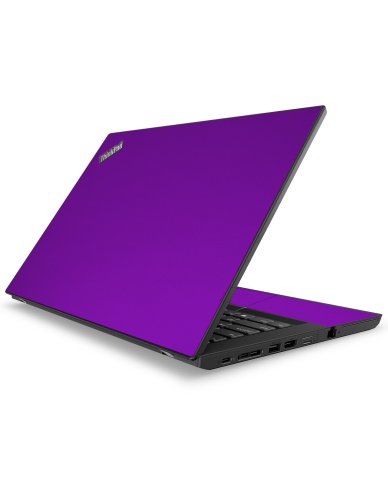 ThinkPad L480 CHROME PURPLE Laptop Skin