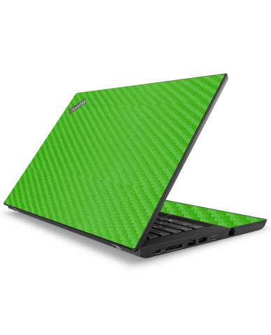 ThinkPad L480 GREEN CARBON FIBER Laptop Skin