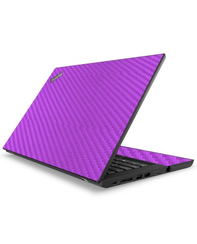 ThinkPad L480 PURPLE CARBON FIBER Laptop Skin