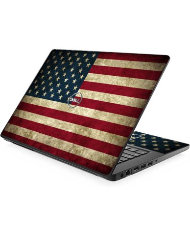 Dell Latitude 3490 AMERICAN FLAG Laptop Skin