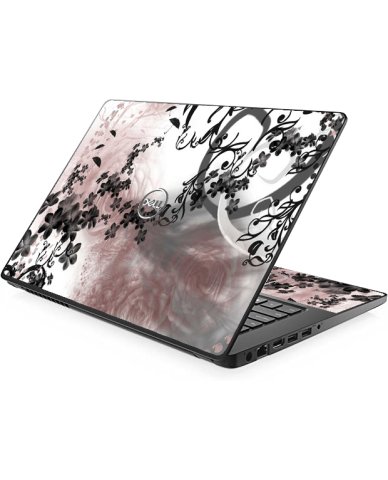 Dell Latitude 3490 FLOWERS AND UMBRELLAS Laptop Skin
