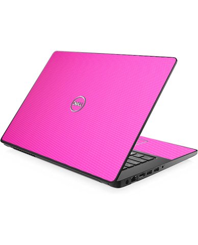 Dell Latitude 3490 PINK CARBON FIBER Laptop Skin