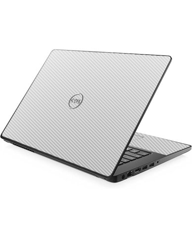 Dell Latitude 3490 WHITE CARBON FIBER Laptop Skin