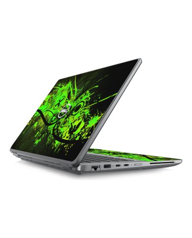 Dell Latitude 5440  GRAFFITI GREEN Laptop Skin