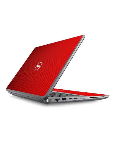 Dell Latitude 5440 RED CARBON FIBER Laptop Skin