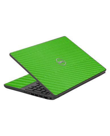 Dell Latitude 5500 / 5501  GREEN CARBON FIBER Laptop Skin
