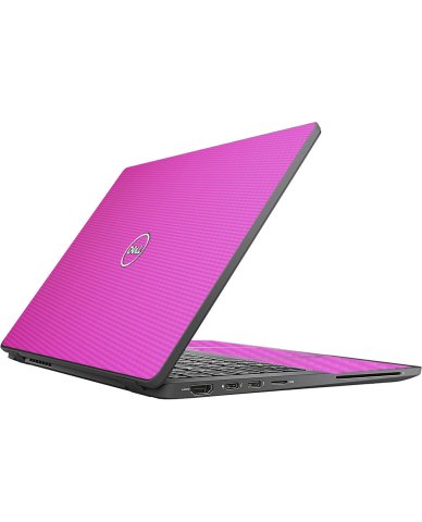 Dell Latitude 7310 PINK CARBON FIBER Laptop Skin