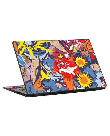 Dell Latitude 7410 COMIC EXPLOSIONS Laptop Skin