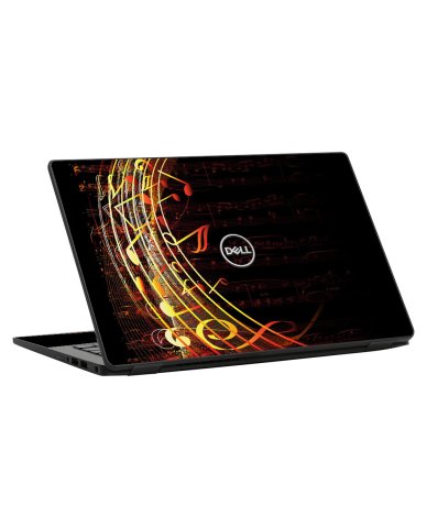 Dell Latitude 7430 FLOWING NOTES Laptop Skin