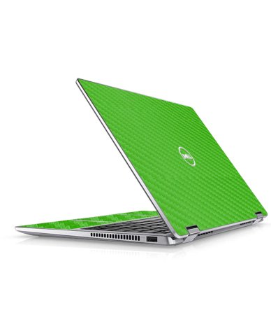 Dell Latitude 9420 2 IN 1 GREEN CARBON FIBER Laptop Skin