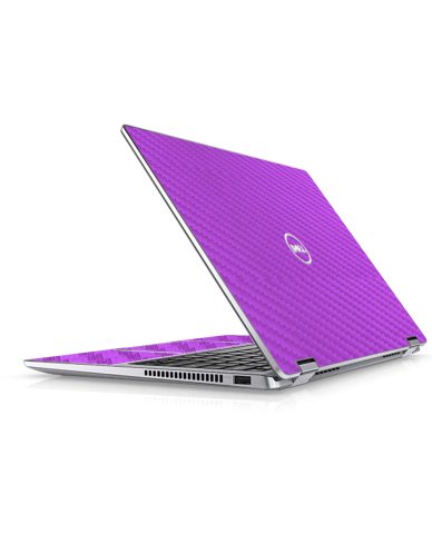 Dell Latitude 9420 2 IN 1 PURPLE CARBON FIBER Laptop Skin