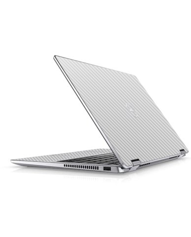 Dell Latitude 9420 2 IN 1 WHITE CARBON FIBER Laptop Skin