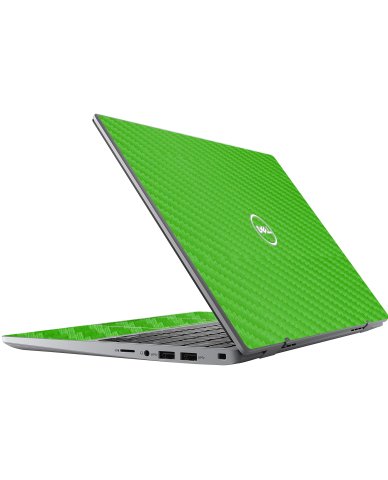 Dell Latitude 3320 GREEN CARBON FIBER Laptop Skin