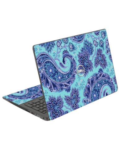 Dell Latitude 3500 BLUE TEAL PAISLEY Laptop Skin