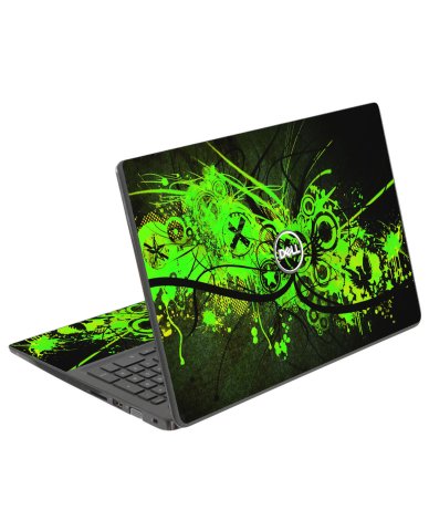 Dell Latitude 3520 GRAFFITI GREEN Laptop Skin