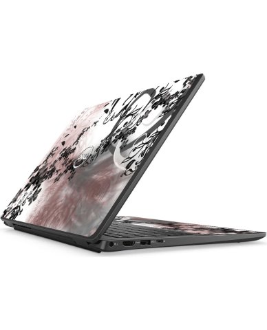 Dell Latitude 3550 FLOWERS AND UMBRELLAS Laptop Skin