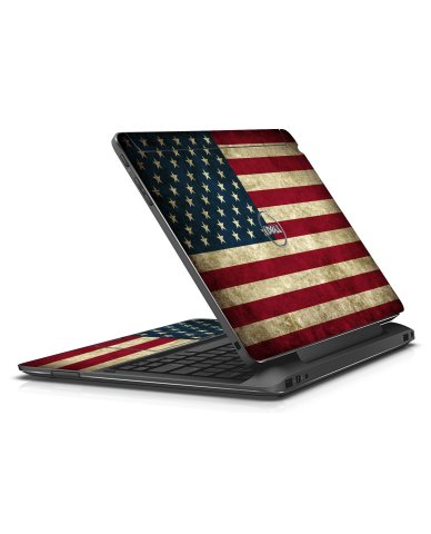 Dell Latitude 7350  2 in 1 AMERICAN FLAG Laptop Skin