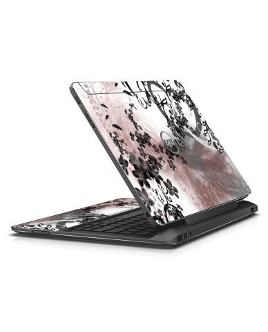 Dell Latitude 7350 2 in 1 FLOWERS AND UMBRELLAS Laptop Skin