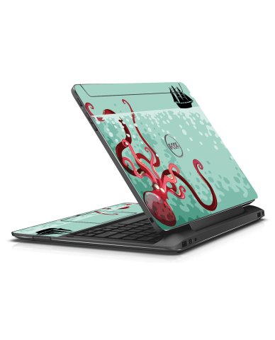 Dell Latitude 7350 2 in 1  KRACKEN ATTACK Laptop Skin