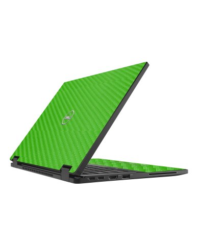 Dell Latitude 7389 2 IN 1 GREEN CARBON FIBER Laptop Skin